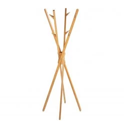 WENKO Porte-manteaux Mikado - Bambou massif