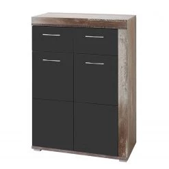 Loftscape Meuble à chaussures Polis - Gris mat