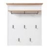 Ridgevalley Porte-manteaux mural Jasmund II - Imitation pin blanc