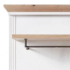 Ridgevalley Porte-manteaux mural Jasmund II - Imitation pin blanc -Vestiaires Soldes 1000159186 190219 07264500062 GALLERYIMAGES P000000001000159186