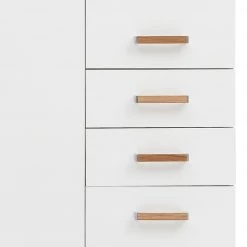 Schildmeyer Armoire à chaussures Padua - Blanc / Chêne -Vestiaires Soldes 1000166817 190329 10015400038 GALLERYIMAGES P000000001000166817