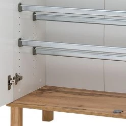 Schildmeyer Armoire à chaussures Padua - Blanc / Chêne -Vestiaires Soldes 1000166817 190329 10015400039 GALLERYIMAGES P000000001000166817