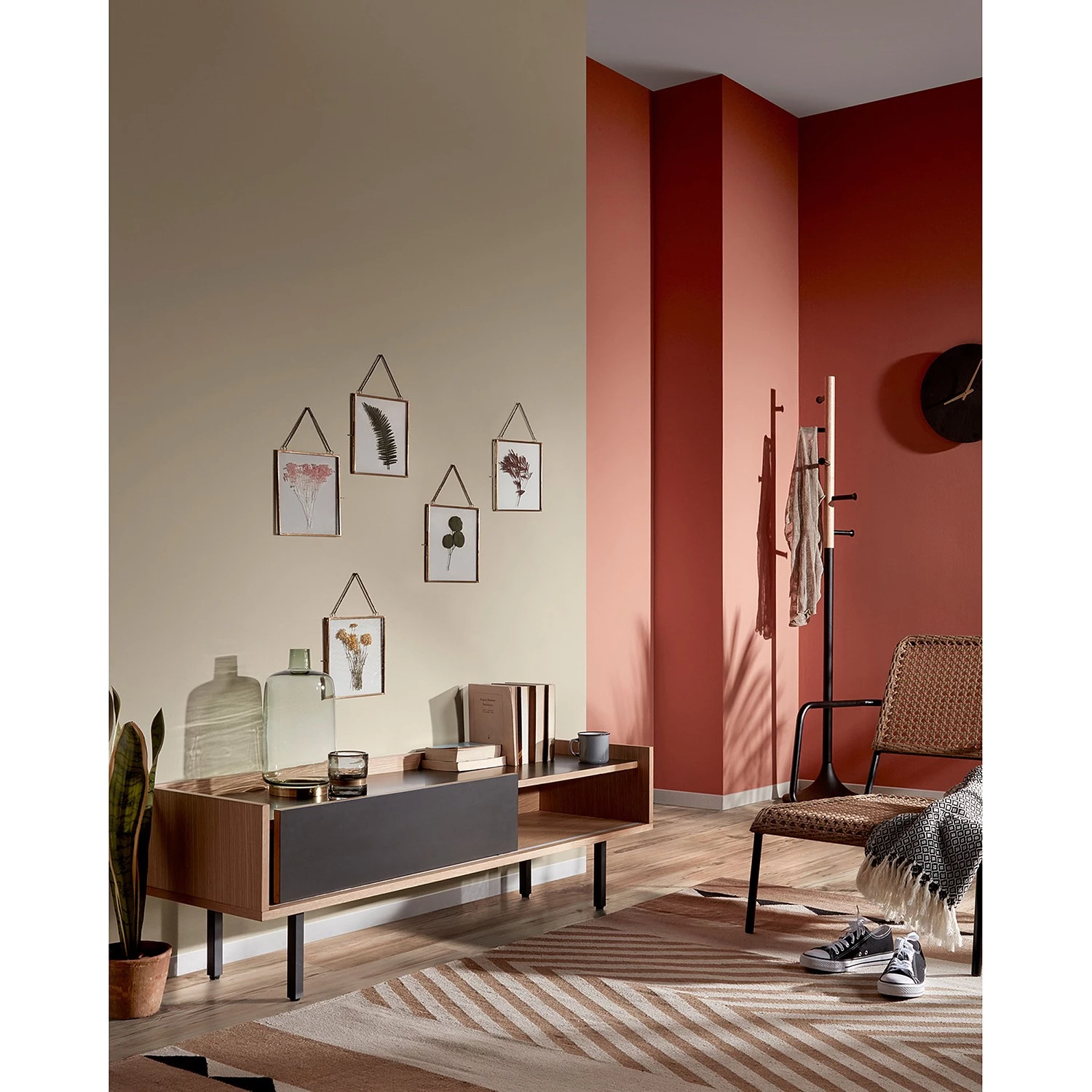 Norrwood Porte-manteaux Epping - Acier / Hévéa massif - Noir / Hévéa 3 Norrwood Porte-manteaux Epping - Acier / Hévéa massif - Noir / Hévéa – Image 3