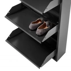 Loftscape Meuble à chaussures Lymington I - Acier - Anthracite -Vestiaires Soldes 1000167748 190416 11592500051 GALLERYIMAGES P000000001000167748