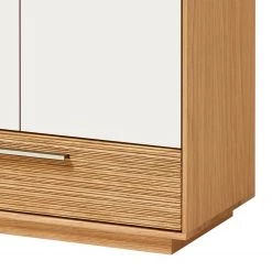 Voss Armoire à chaussures Loveno - Partiellement en chêne massif / Métal - Blanc -Vestiaires Soldes 1000169076 200429 14151100024 DETAILS P000000001000169076