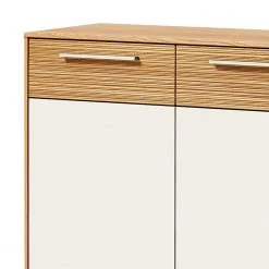 Voss Meuble à chaussures Loveno II - Partiellement en chêne massif / Métal - Blanc -Vestiaires Soldes 1000169077 190402 11285900093 GALLERYIMAGES P000000001000169077