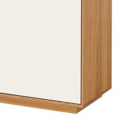 Voss Meuble à chaussures Loveno II - Partiellement en chêne massif / Métal - Blanc -Vestiaires Soldes 1000169077 190402 11285900094 GALLERYIMAGES P000000001000169077