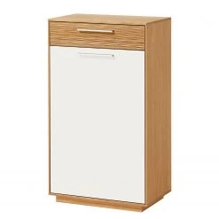 Voss Meuble à chaussures Loveno IV - Partiellement en chêne massif / Métal - Blanc