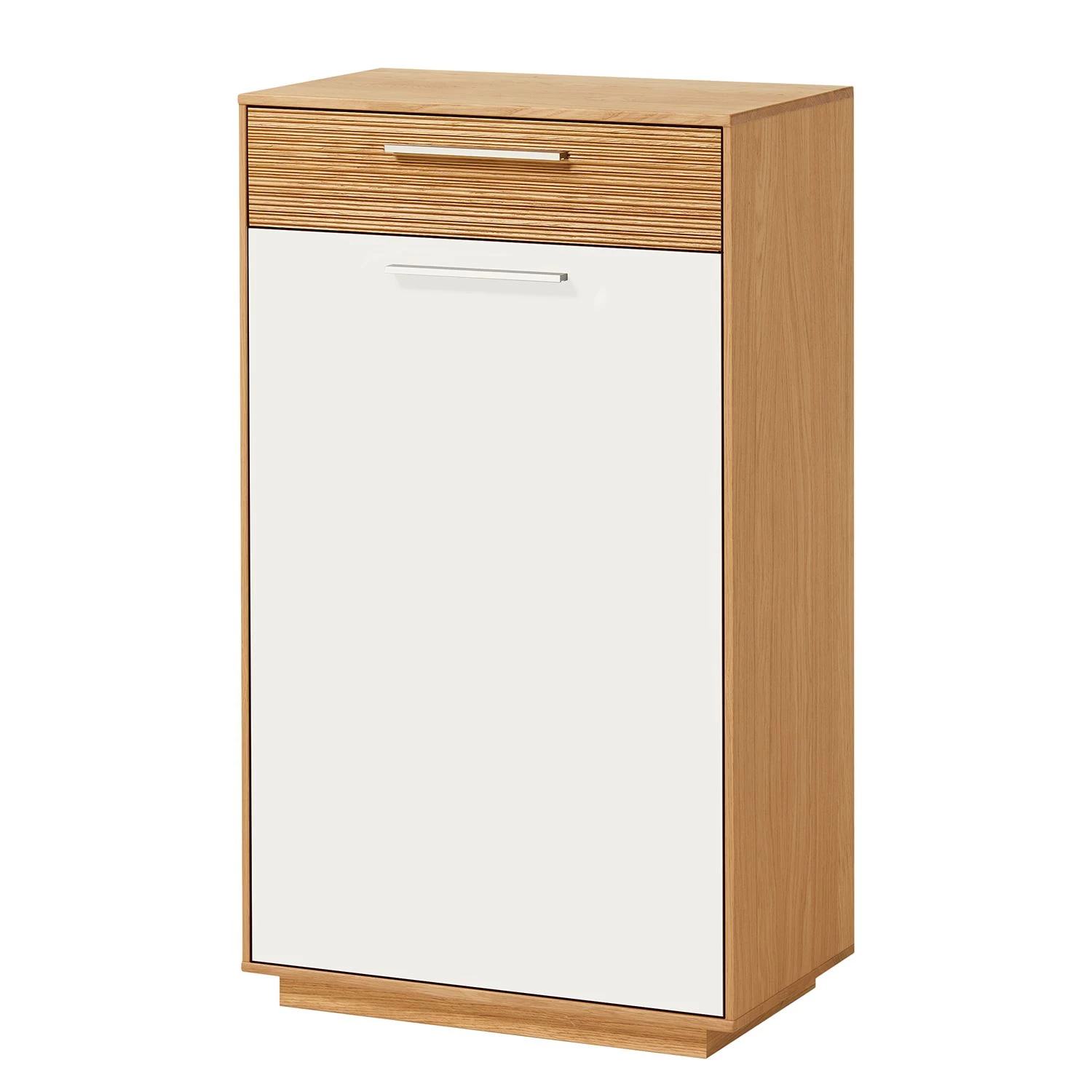 Voss Meuble à chaussures Loveno IV - Partiellement en chêne massif / Métal - Blanc 1 Voss Meuble à chaussures Loveno IV - Partiellement en chêne massif / Métal - Blanc