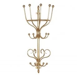 Mooved Porte-manteau mural Barmena - Acier - Doré