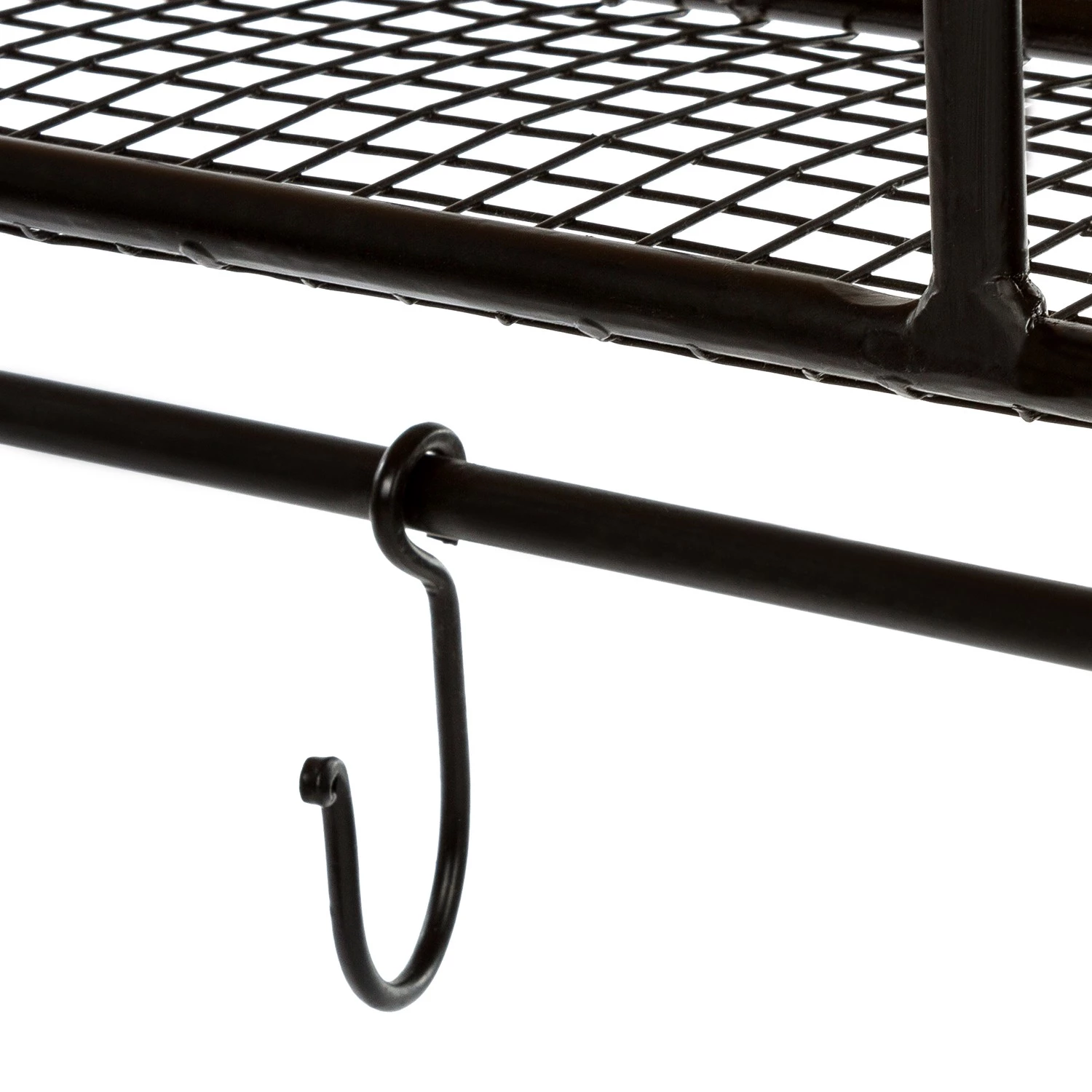 Red Living Porte-manteau mural Solla - Noir / Imitation chêne 3 Red Living Porte-manteau mural Solla - Noir / Imitation chêne – Image 3