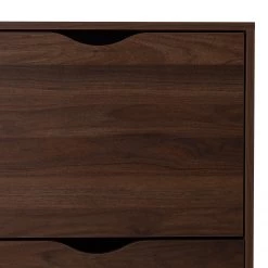 Loftscape Meuble à chaussures Gjora - Imitation noyer / Noir -Vestiaires Soldes 1000173633 200819 06392000008 DETAILS P000000001000173633