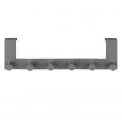 WENKO Porte-manteaux de porte Celano - Acier - Gris -Vestiaires Soldes 1000176881 190627 16584000052 GALLERYIMAGES P000000001000176881