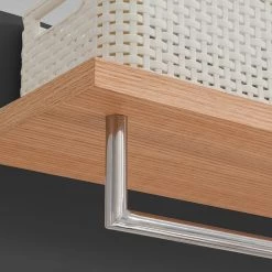 Mørteens Porte-manteaux mural Lindholm - Partiellement en chêne massif - Gris -Vestiaires Soldes 1000178556 190710 15052100031 DETAILS P000000001000178556