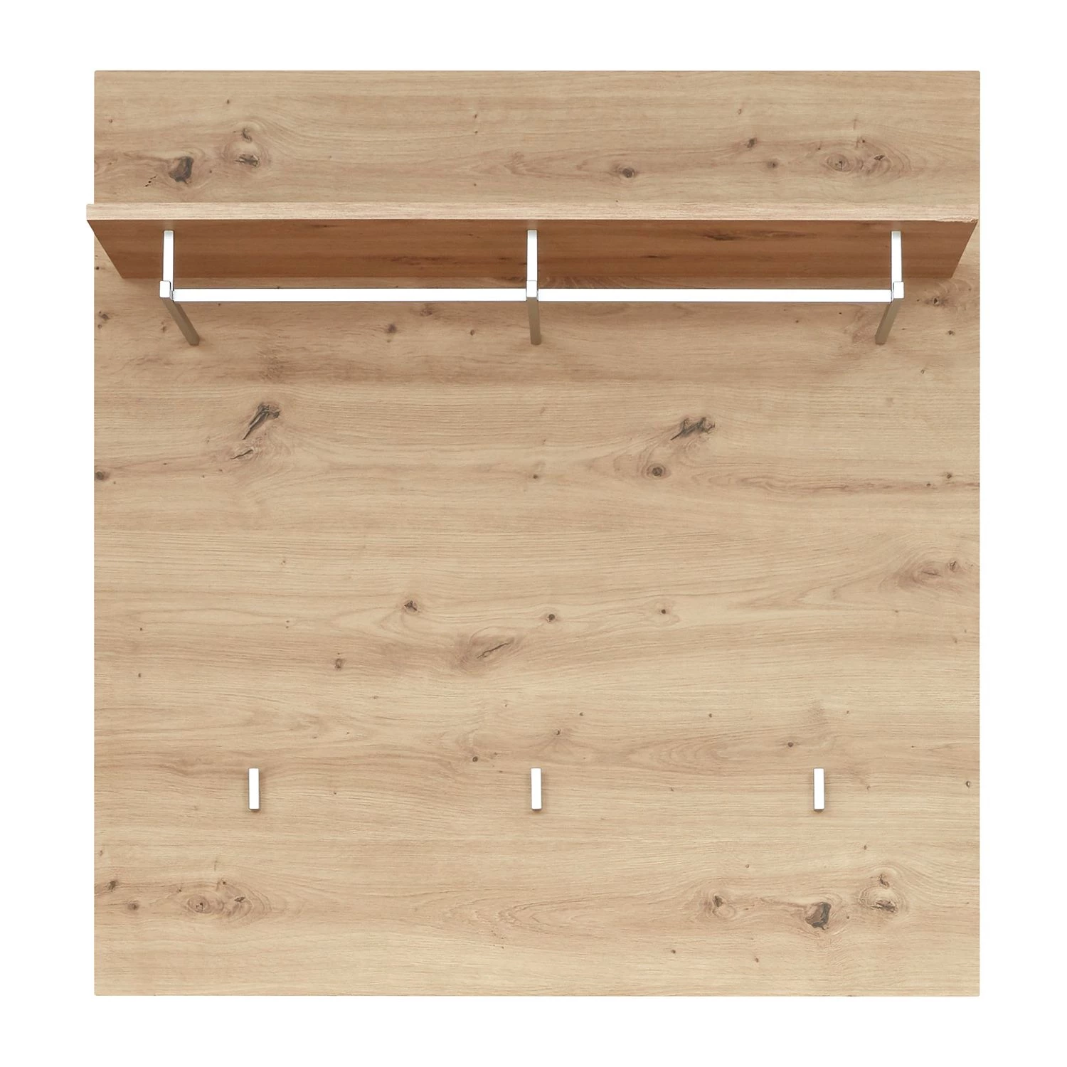 Trendteam Porte-manteaux mural Amanda - Imitation chêne à nœuds 1 Trendteam Porte-manteaux mural Amanda - Imitation chêne à nœuds