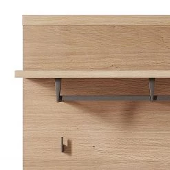 Naturoo Porte-manteau mural Goodwood - Partiellement en chêne sauvage - Chêne sauvage / Gris foncé -Vestiaires Soldes 1000183570 190726 05595200020 DETAILS P000000001000183570