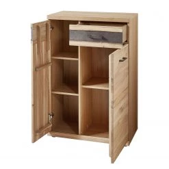 Naturoo Meuble à chaussure Goodwood - Partiellement en chêne sauvage - Chêne sauvage / Gris foncé 9 Naturoo Meuble à chaussure Goodwood - Partiellement en chêne sauvage - Chêne sauvage / Gris foncé -Vestiaires Soldes 1000183572 190726 05595300032 DETAILS P000000001000183572