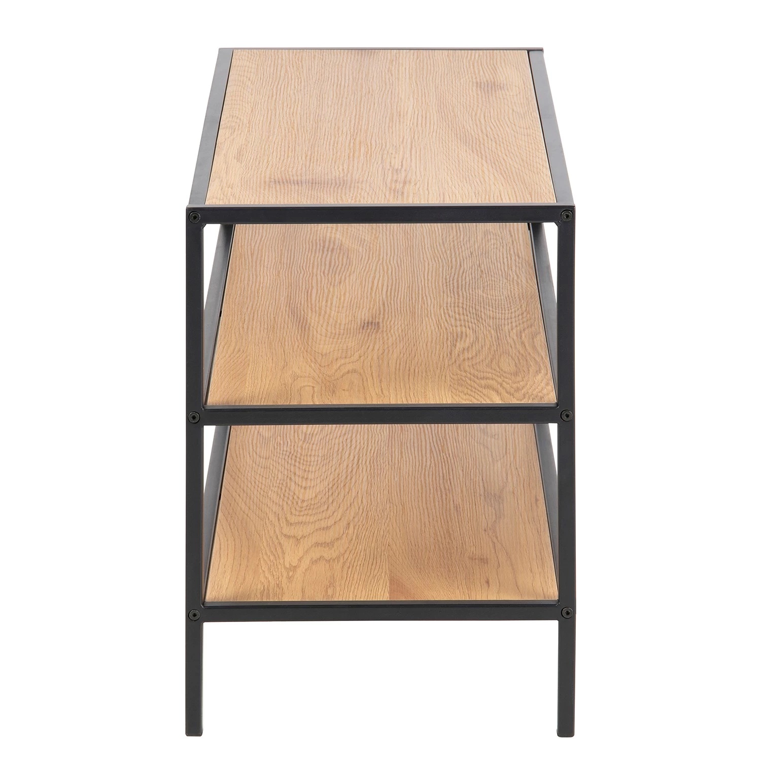 Red Living Étagère à chaussures Coogee I - Imitation chêne sauvage / Noir 4 Red Living Étagère à chaussures Coogee I - Imitation chêne sauvage / Noir – Image 4