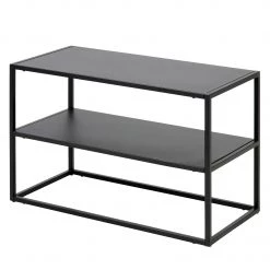 Norrwood Étagère à chaussures Cascavel - Métal - Noir