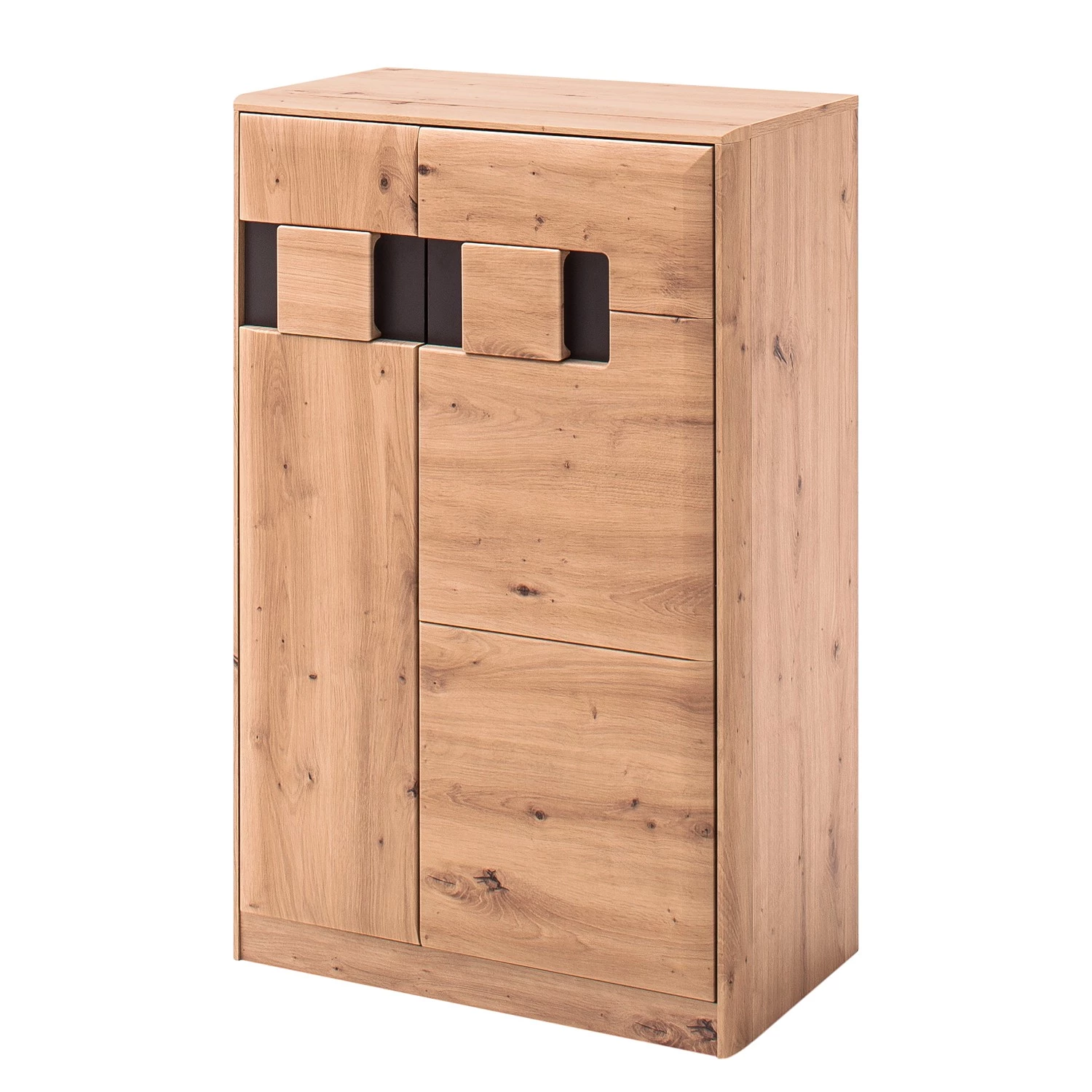 Loftscape Meubles à chaussures Ainsa - Imitation planches de chêne / Gris 1 Loftscape Meubles à chaussures Ainsa - Imitation planches de chêne / Gris