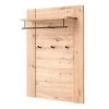 Naturoo Porte-manteau mureal Coulogne - Imitation planches de chêne / Gris