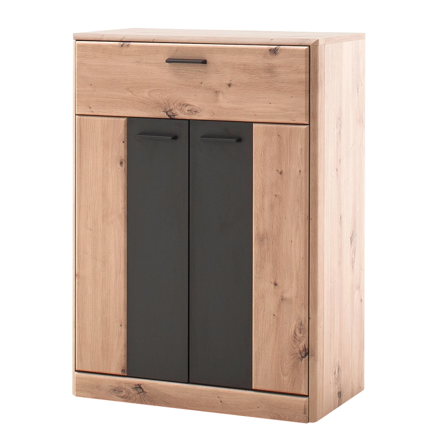 Naturoo Meuble à chaussures Coulogne - Imitation planches de chêne / Gris 1 Naturoo Meuble à chaussures Coulogne - Imitation planches de chêne / Gris