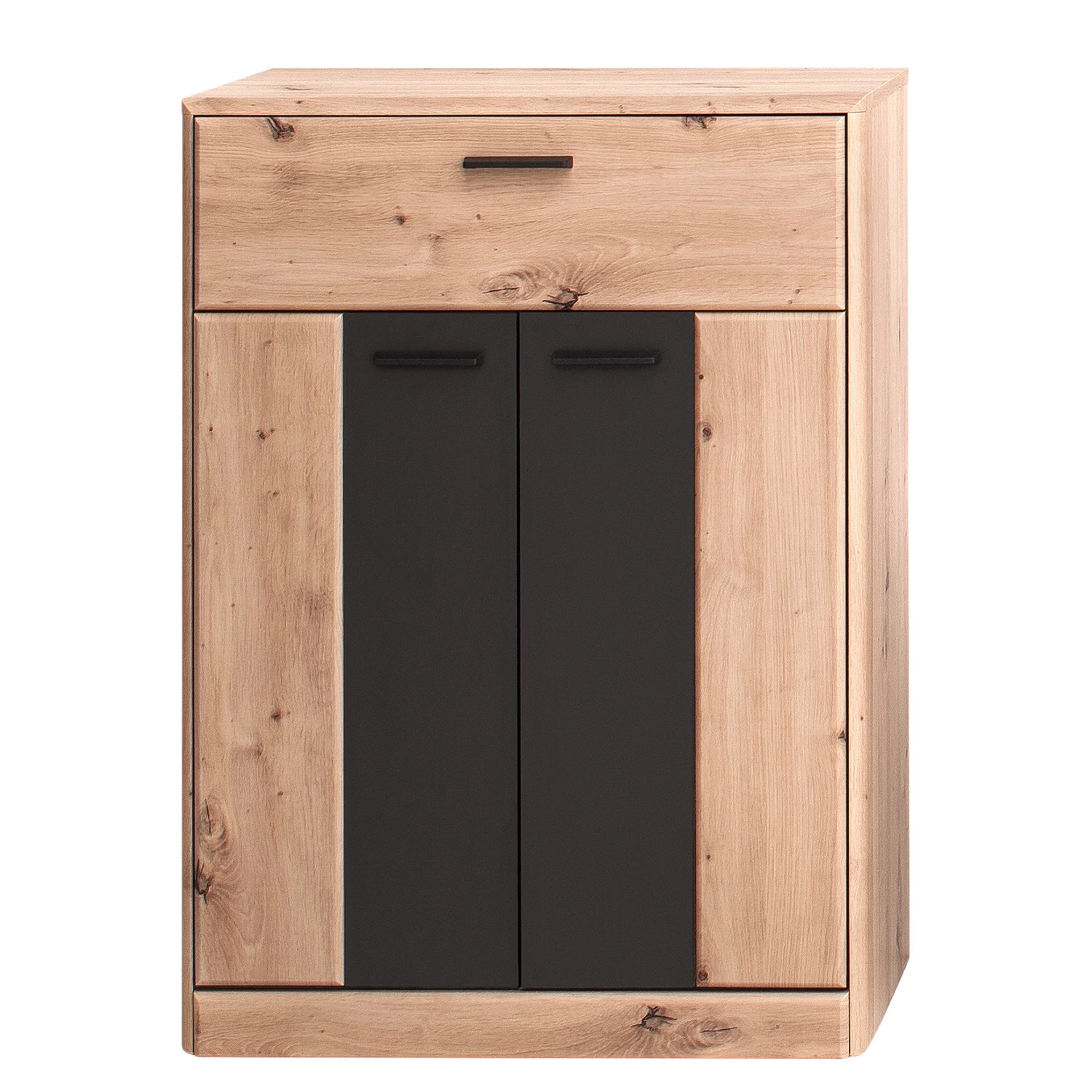 Naturoo Meuble à chaussures Coulogne - Imitation planches de chêne / Gris 4 Naturoo Meuble à chaussures Coulogne - Imitation planches de chêne / Gris – Image 4