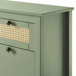 Maison Belfort Meuble à chaussures Belleria - Pin massif - Vert olive clair 22 Maison Belfort Meuble à chaussures Belleria - Pin massif - Vert olive clair -Vestiaires Soldes 1000187595 200205 11113600173 DETAILS P000000001000187595