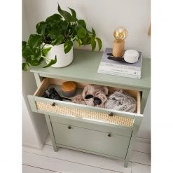 Maison Belfort Meuble à chaussures Belleria - Pin massif - Vert olive clair 24 Maison Belfort Meuble à chaussures Belleria - Pin massif - Vert olive clair -Vestiaires Soldes 1000187595 200430 12444000018 DETAILS P000000001000187595