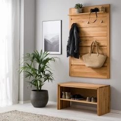 Ars Natura Porte-manteaux mural DeeWOOD - Hêtre massif -Vestiaires Soldes 1000188626 200227 06075000001 MOOD DETAILS P000000001000188626 mood