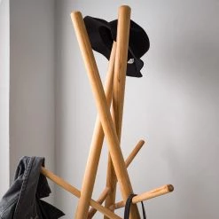 Mørteens Porte-manteaux Rod - Hêtre massif -Vestiaires Soldes 1000188629 200227 06075100013 MOOD DETAILS P000000001000188629 mood