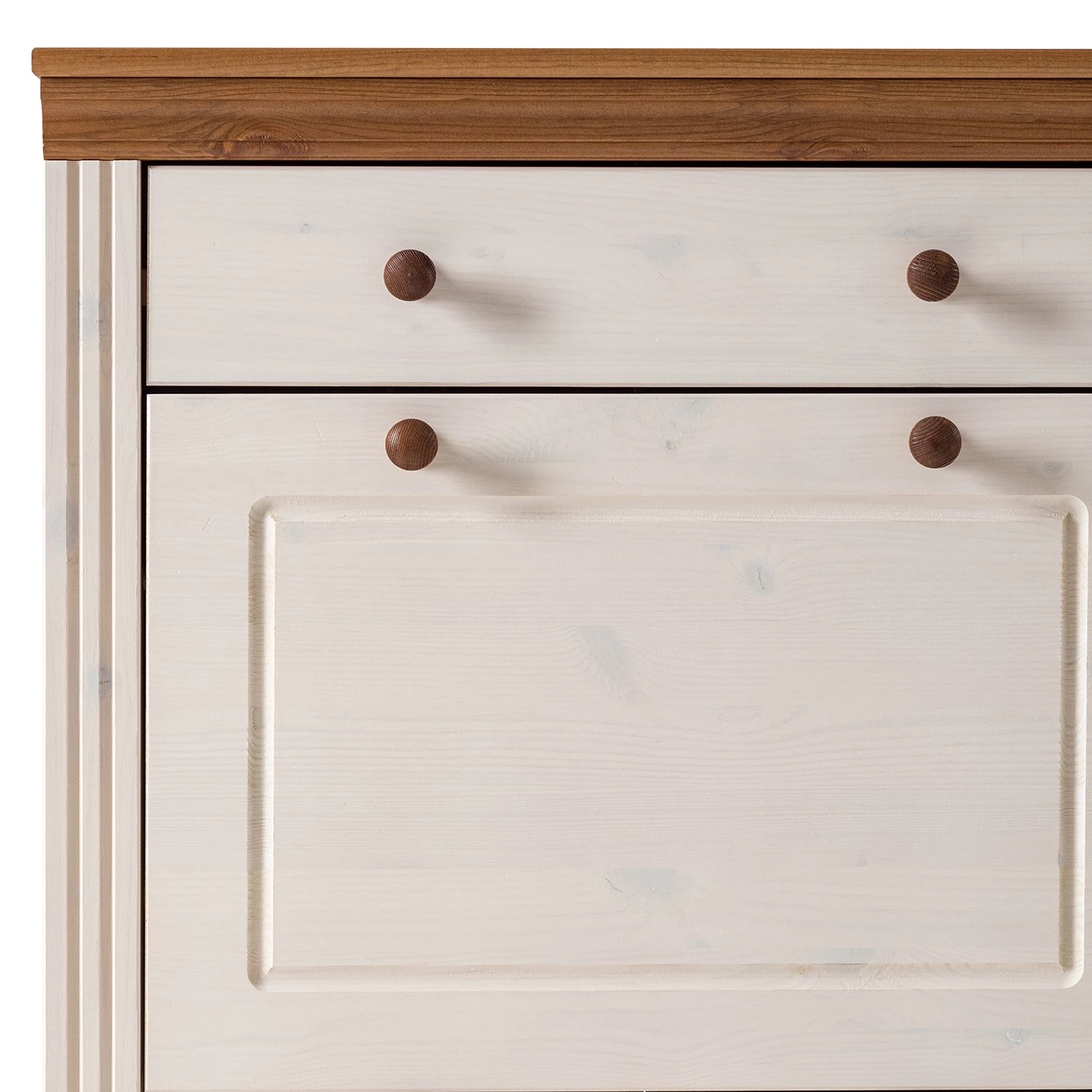 Maison Belfort Meuble à chaussures Lillehammer II - Pin massif - Pin blanc / Pin couleur miel 9 Maison Belfort Meuble à chaussures Lillehammer II - Pin massif - Pin blanc / Pin couleur miel – Image 9