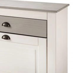 Maison Belfort Meuble à chaussures Neely - Pin massif - Epicéa blanc / Epicéa gris -Vestiaires Soldes 1000188932 200306 14445800033 DETAILS P000000001000188932