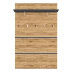 Germania Porte-manteau mural Lisbonne - Imitation chêne de Navarra -Vestiaires Soldes 1000191488 191016 15233900003 DETAILS P000000001000191488