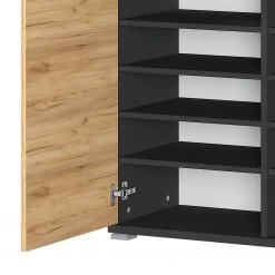 Germania Meuble à chaussures Lisbonne - Imitation chêne de Navarra -Vestiaires Soldes 1000191489 191016 15234000013 DETAILS P000000001000191489