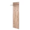 Loftscape Porte-manteau mural Roseray - Imitation chêne / Gris
