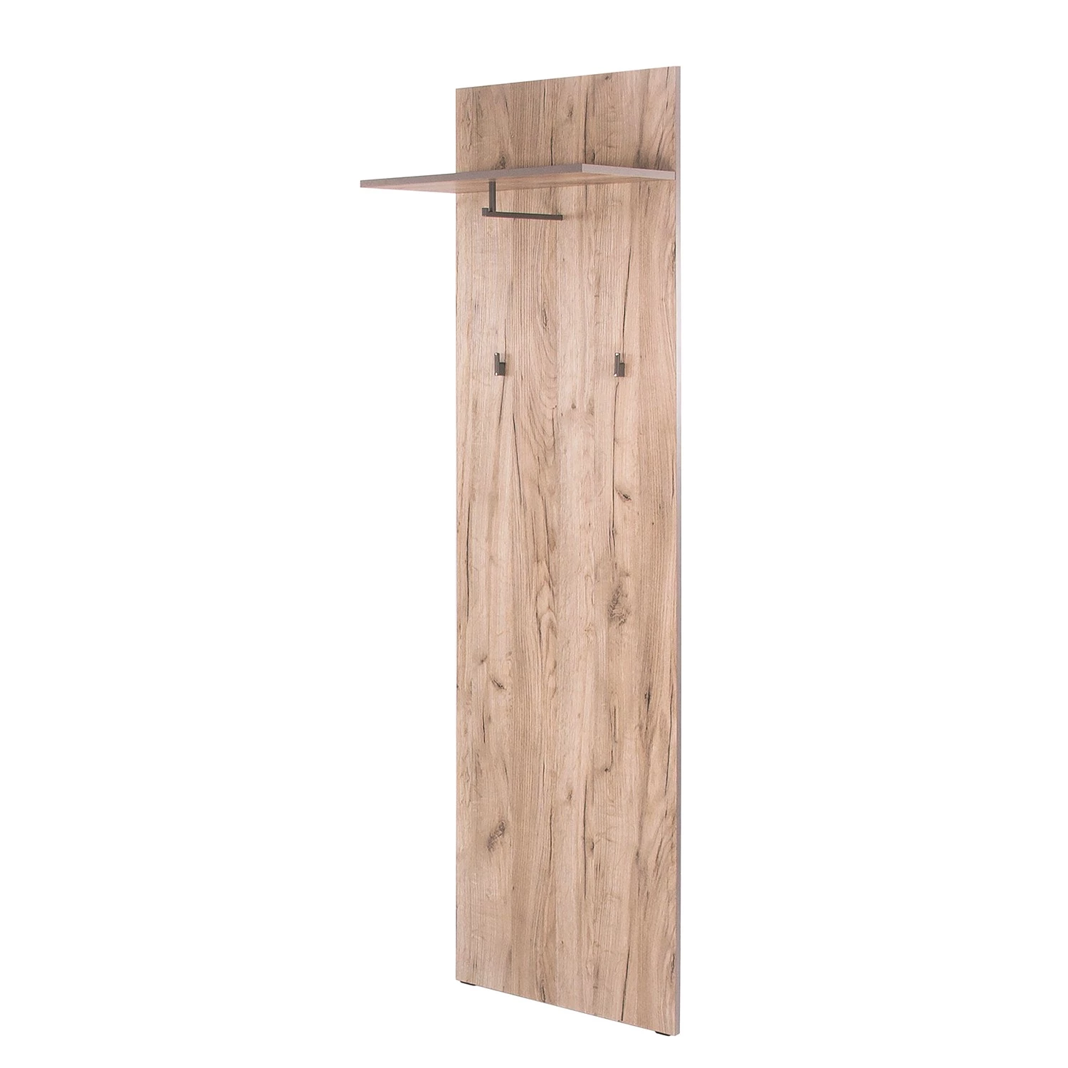 Loftscape Porte-manteau mural Roseray - Imitation chêne / Gris 1 Loftscape Porte-manteau mural Roseray - Imitation chêne / Gris