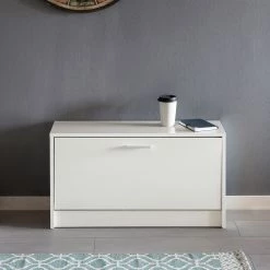 Mooved Banc d’entrée Belfair - Blanc -Vestiaires Soldes 1000193774 191219 17284900171 MOOD DETAILS P000000001000193774 mood