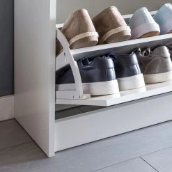 Mooved Banc d’entrée Belfair - Blanc -Vestiaires Soldes 1000193774 191219 17284900174 DETAILS P000000001000193774