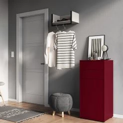 Germania Porte-manteau mural Madeo - Cachemire / Noir - Largeur : 51 cm -Vestiaires Soldes 1000194558 200429 14515800003 MOOD DETAILS P000000001000194558 mood