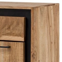 Ars Natura Meuble à chaussures Weldon - Acacia massif / Placage en pierre / Acacia / Noir -Vestiaires Soldes 1000196192 200114 13264300049 DETAILS P000000001000196192