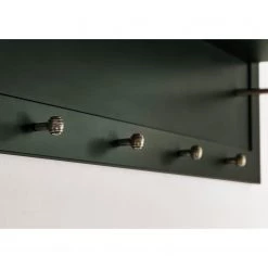 Ridgevalley Porte-manteau mural Beauville - Vert mousse / Doré -Vestiaires Soldes 1000196317 191127 09002700008 DETAILS P000000001000196317