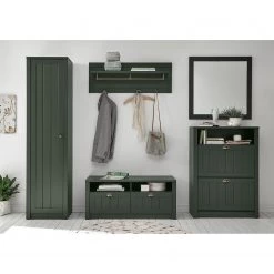 Ridgevalley Meuble à chaussures Beauville - Vert mousse / Doré 11 Ridgevalley Meuble à chaussures Beauville - Vert mousse / Doré -Vestiaires Soldes 1000196342 191127 09004000098 MOOD DETAILS P000000001000196342 mood