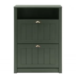 Ridgevalley Meuble à chaussures Beauville - Vert mousse / Doré 13 Ridgevalley Meuble à chaussures Beauville - Vert mousse / Doré -Vestiaires Soldes 1000196342 191127 09004000100 DETAILS P000000001000196342