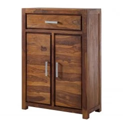 Ars Natura Meuble à chaussures Ohio - Sheesham massif