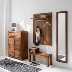 Ars Natura Meuble à chaussures Ohio - Sheesham massif -Vestiaires Soldes 1000198191 210225 12493800011 MOOD DETAILS P000000001000198191 mood