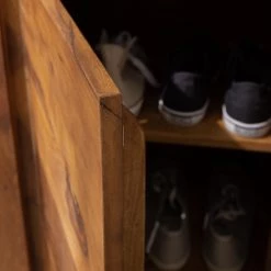 Ars Natura Meuble à chaussures Ohio - Sheesham massif -Vestiaires Soldes 1000198191 210225 12494900015 DETAILS P000000001000198191