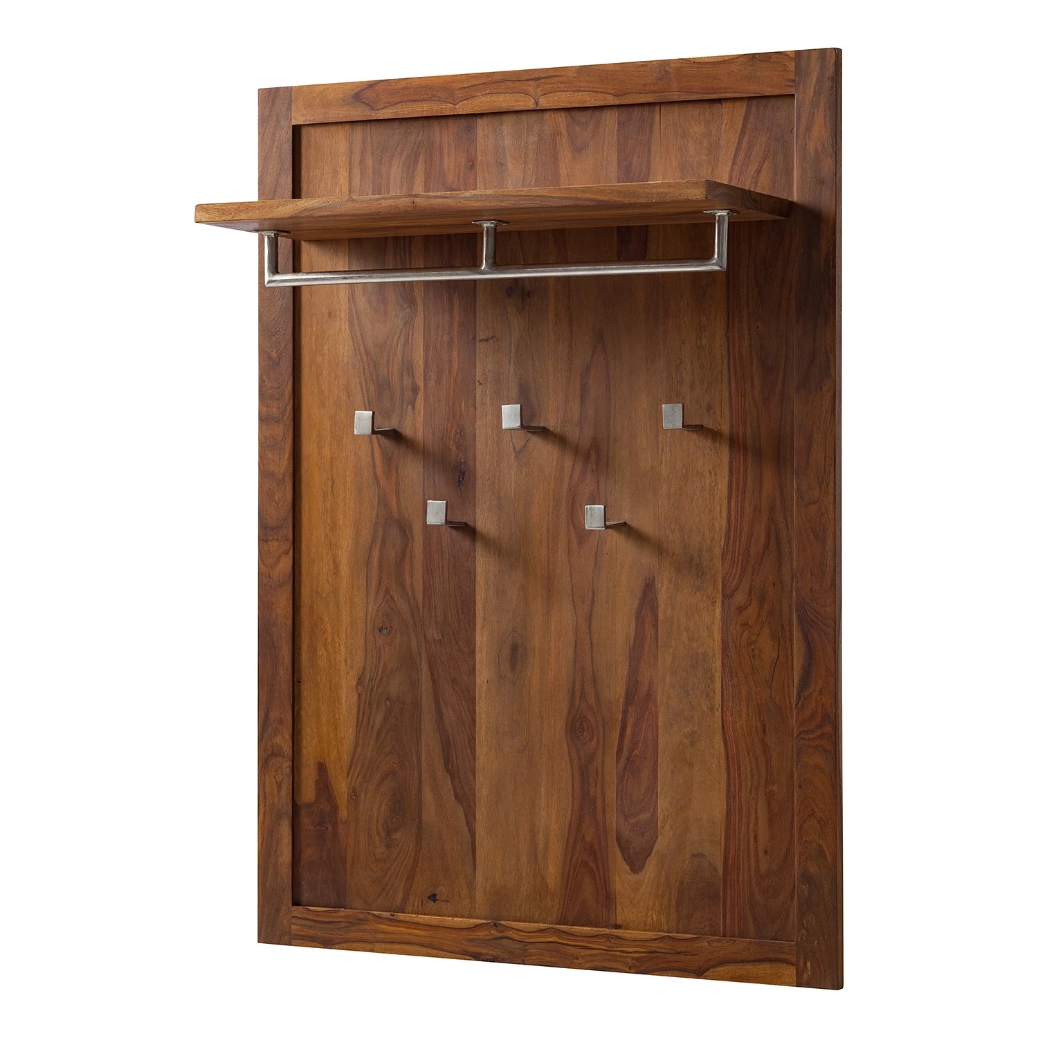 Ars Natura Porte-manteaux mural Ohio - Sheesham massif 1 Ars Natura Porte-manteaux mural Ohio - Sheesham massif