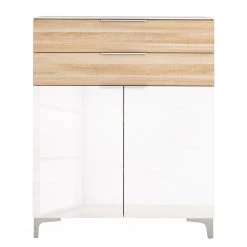 Maja Möbel Meuble à chaussures Shino I - Verre - Blanc / Imitation chêne 10 Maja Möbel Meuble à chaussures Shino I - Verre - Blanc / Imitation chêne -Vestiaires Soldes 1000199025 191211 12331300019 DETAILS P000000001000199025