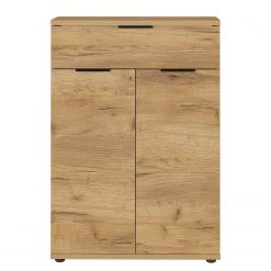 Germania Meuble à chaussures Fremont - Imitation chêne de Navarre - Largeur : 75 cm -Vestiaires Soldes 1000204980 200512 16545000005 DETAILS P000000001000204980